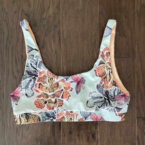 Kulani Kinis Harper Long Crop Bathing Suit Top 2XL